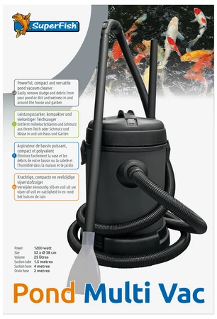 Superfish Stofzuiger pond multi vac 1Stuk - afbeelding 2
