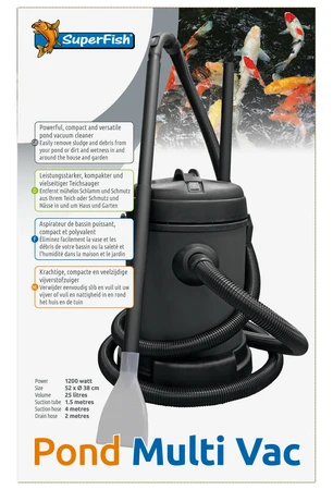 Superfish Stofzuiger pond multi vac 1Stuk - afbeelding 3