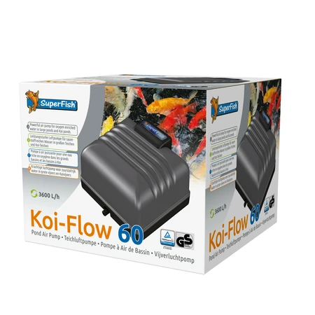 Superfish Vijverbeluchtingspomp koi flow 60 1Stuk - afbeelding 1