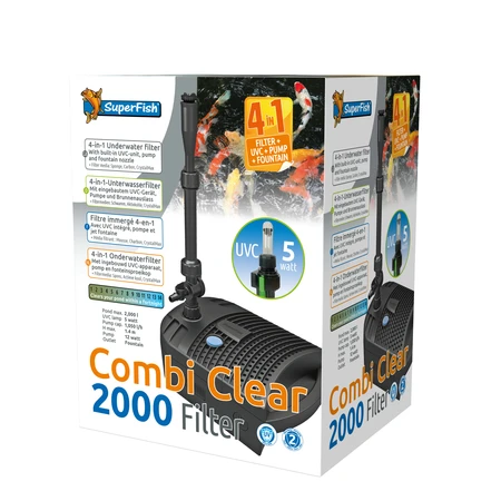 Superfish Vijverpomp combi clear 2000 1Stuk - afbeelding 3