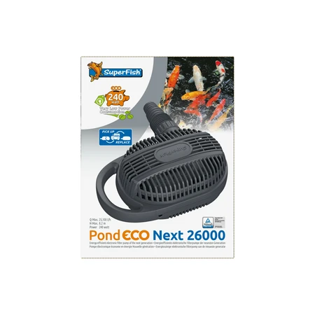 Superfish Vijverpomp pond eco next 26.000-240w 1Stuk - afbeelding 1