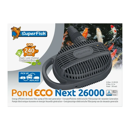 Superfish Vijverpomp pond eco next 26.000-240w 1Stuk - afbeelding 2