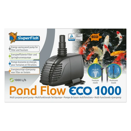 Superfish Vijverpomp pond flow eco 1000 1Stuk - afbeelding 1