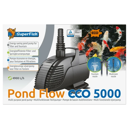 Superfish Vijverpomp pond flow eco 5000 1Stuk - afbeelding 2