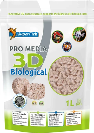 Superfish Waterkwaliteitverbeteraar pro media 3d 1000MLT