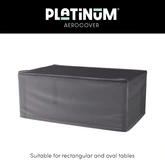 Table cover 300x110xH70 Anthracite - afbeelding 3