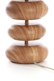 Light & Living Table lamp Ø22x67,5 cm DANIALO wood print natural+rope cream - afbeelding 3