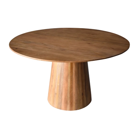 Tafel Hamar rond D 130 x H 76 cm oak