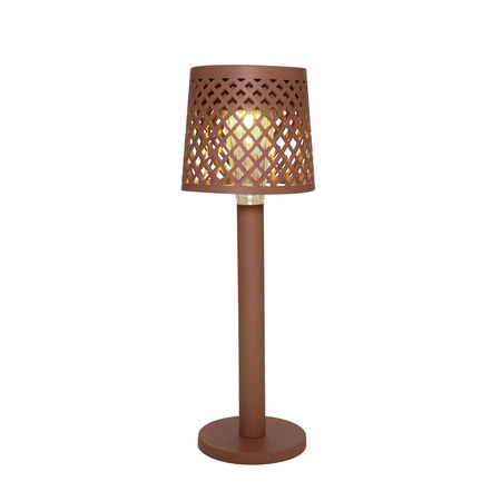 Tafellamp solar 25.5x9cm terra