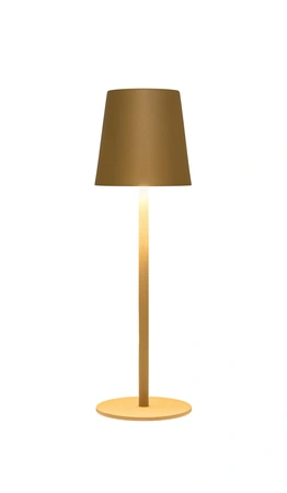Tafellamp USB mini 27.5x7cm goud