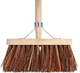 Talen Tools Bezem natuurvezel incl. steel 28 cm - afbeelding 1