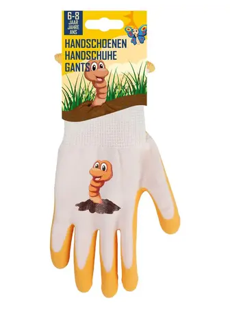 Talen Tools kinderwerkhandschoenen worm 6-8jaar