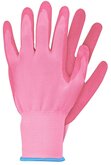 Talen Tools Werkhandschoenen latex roze maat S