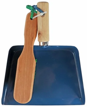 Talen Tools stoffer en blik egel groen blauw