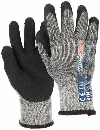 Talen Tools werkhandschoenen thermo extra warm grijs maat XL