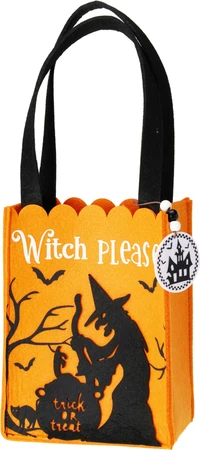 Tas Halloween Vilt 22cm (1 stuk, div. soorten) - afbeelding 3