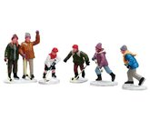 The Home Team, Set Of 5 - Lemax kerstfiguren