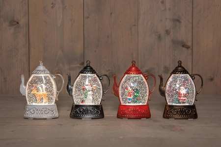 Theepot glitterwater 13.5x10.5cm a4 - afbeelding 2