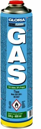 Gloria Thermoflamm los gasflesje 600 ml/330 gram
