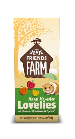 Tiny Friends Farm hazels lovelies banana&strb&apr 120gr