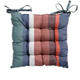 Toscane kussen 46X46 Stripe blue Madison - afbeelding 2