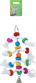 TOUWLADDER + HOUTEN KLOS + MET. BEL 30CM