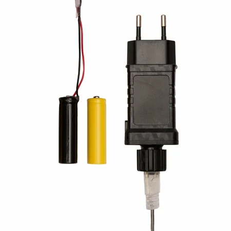Trafo 2xAA 3.2v 4m aanloopsnoer