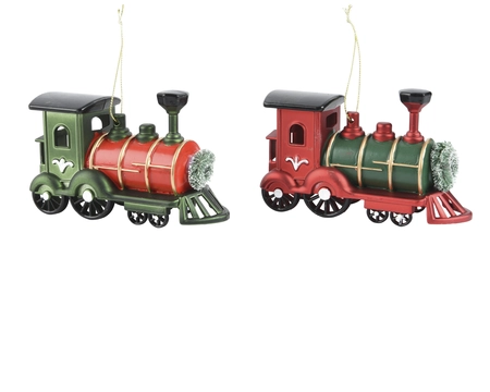 Trein kunststof L12.5b5h7.5cm a2 - afbeelding 1