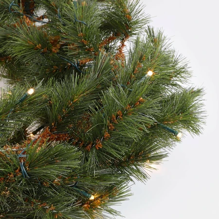 Triumph Tree Kunstguirlande Forest Frosted groen - incl. 96 lampjes - L 270 x D 33 cm - afbeelding 2