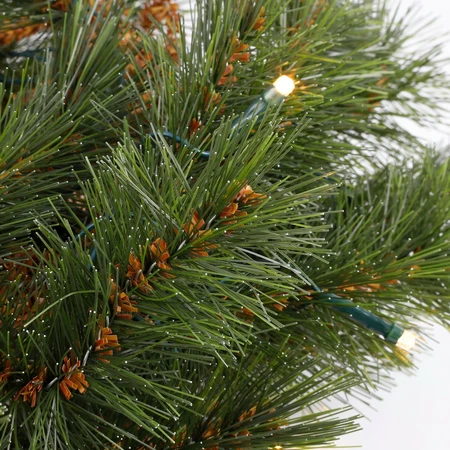Triumph Tree Kunstguirlande Forest Frosted groen - incl. 96 lampjes - L 270 x D 33 cm - afbeelding 3