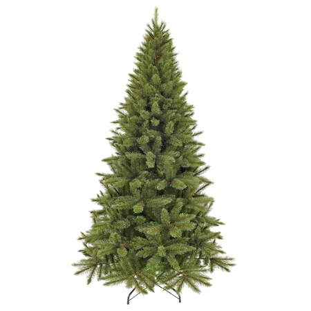 Triumph Tree Kunstkerstboom Forest Frosted slim groen - H 155 x Ø 86 cm - afbeelding 1