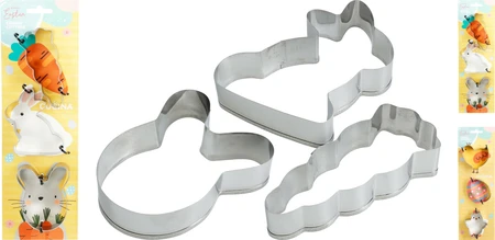 Uitsteekvorm Rvs set (1 stuk, div. soorten) - afbeelding 1