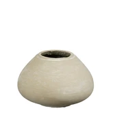 Ares pot rond l.grijs - h15,5xd24cm