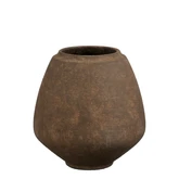 Ares pot rond d.bruin - h32xd31cm