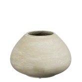 Ares pot rond l.grijs - h23xd34cm