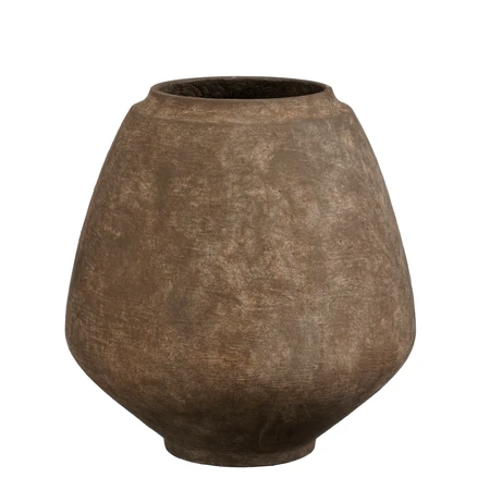Ares pot rond d.bruin - h40xd38,5cm