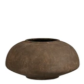 Ares pot rond d.bruin - h22xd44cm