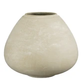 Ares pot rond l.grijs - h43xd52cm