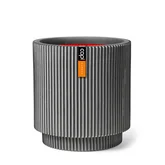 Vaas cilinder Groove NL 36x38 antraciet