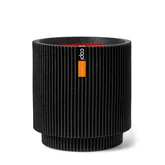 Vaas cilinder Groove NL 36x38 zwart