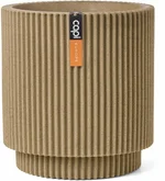 Vaas cilinder Groove NL 44x46 beige