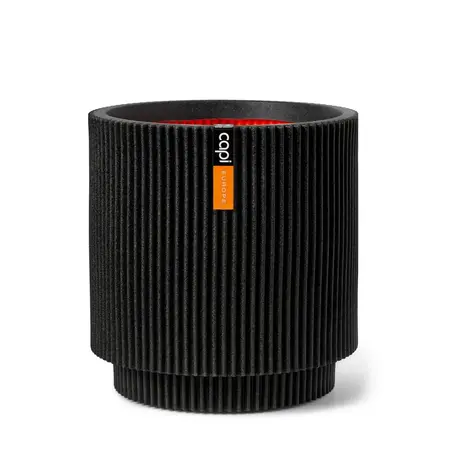 Vaas cilinder Groove NL 44x46 zwart