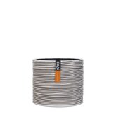 Vaas cylinder I Rib 13x13x11 ivoor