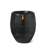 Vaas elegant deluxe Arc Granite 43x50 zwart