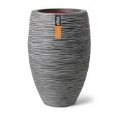 Vaas elegant deluxe Rib NL 38x58 antraciet