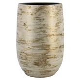 Vaas Funchal d26h40cm wit