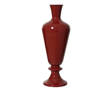 Vaas ijzer d20h57cm ossenbloed
