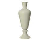 Vaas ijzer d30h77cm creme