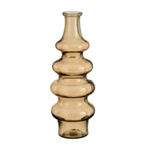 Sira vaas recycled glas l.bruin - h40xd14,5cm