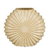 Zena vaas beige - l35xb17xh30,5cm